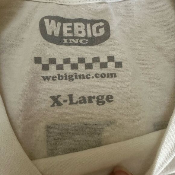 Welit WeBigInc Lit white tee shirt - XL - Picture 3 of 4